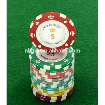 Hot sale! 14g  king crown clay Poker Chips