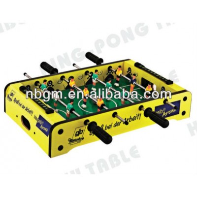 Mini Foosball Soccer Game Table by customization design