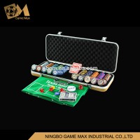 500 pcs ABS case Casino Style Poker Chip Set