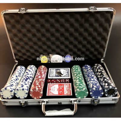 300 pc 11.5g Poker set in Aluminum Carry Case