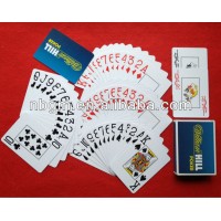 100% Plastic Playing Cards with cusotmization design printing