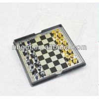 Magnetic Board Travel Chess Game Set In PVC Box