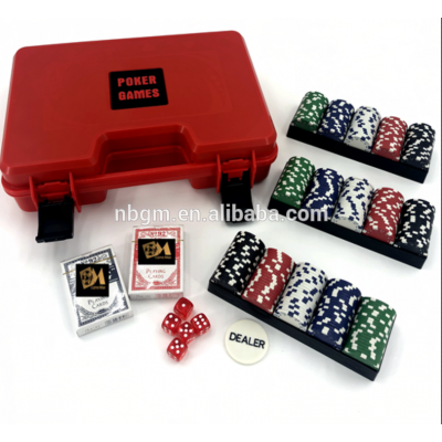 500pcs 14g New Star   customized  sticker clay  casino poker Chip set